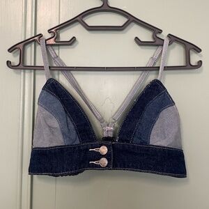 Adika Denim Bra Top